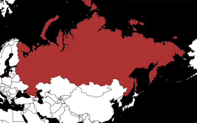 Map of Russia